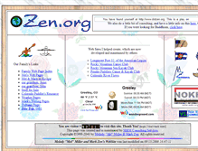 Tablet Screenshot of dotzen.org